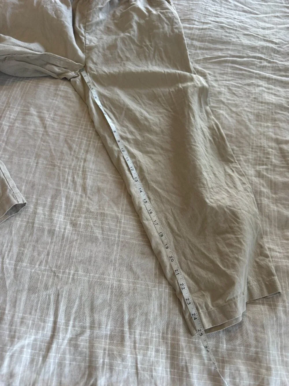 Quince 100% European Linen Pants in Driftwood